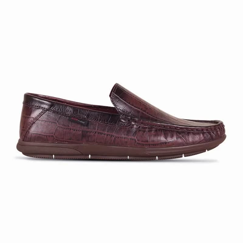 Crocodile Pattern Leather Loafer SB-S1113